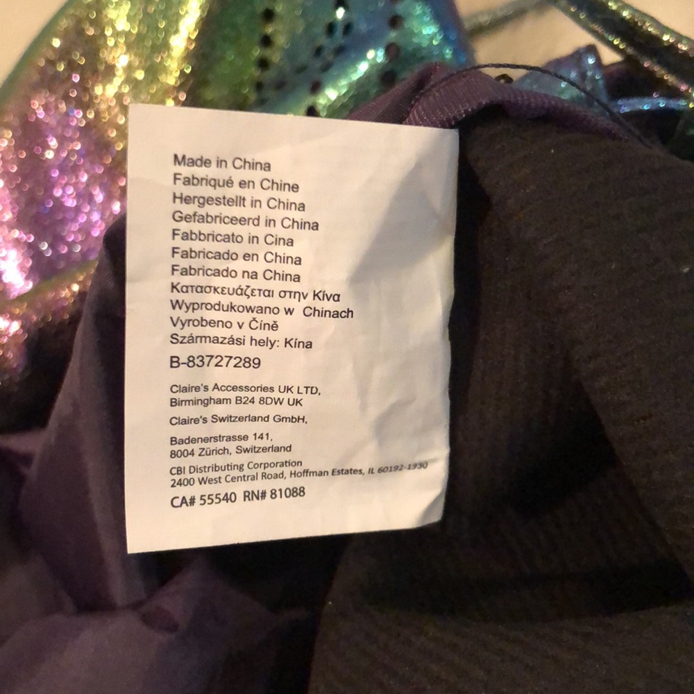 Claire’s Drawstring Backpack - Picture 5 of 5